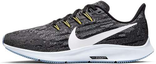 Original Women's Nike Air Zoom Pegasus 36 Shield Black White/ Half Blue AQ2210 010 Size UK 5.5
