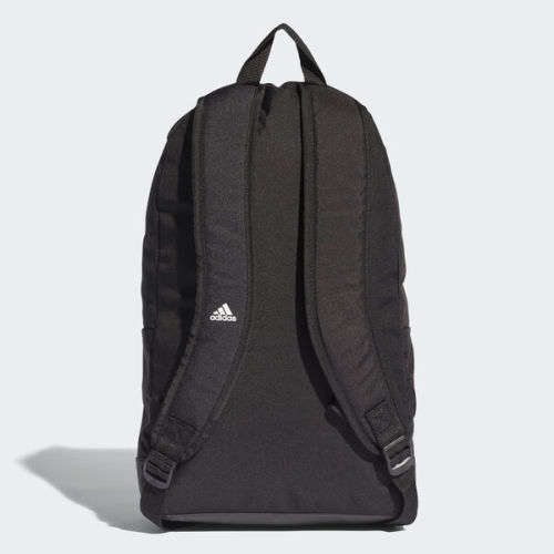 Original adidas Unisex Classic 3 Stripe Backpack Black Work Travel Gym Bag CF3300