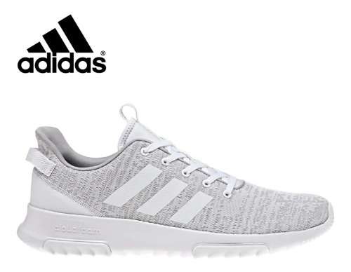 Original Men's adidas Cloud Foam Racer TR Grey/ White DB0682 Size UK 12 (SA 12)