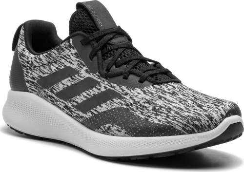Original Mens adidas Purebounce+ Street B96360 Black/ Grey Size UK 10.5 (SA 10.5)