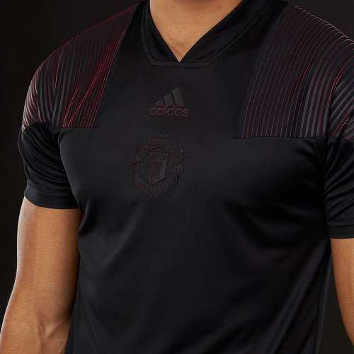 Original Men's adidas Manchester United Official Licensed Product Icon TEE CW7651 Size XXL