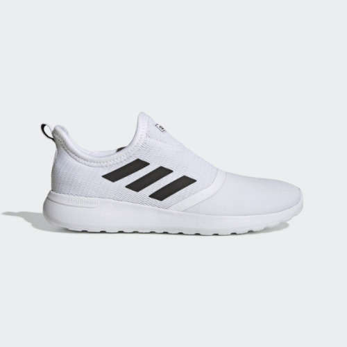 Original Men's adidas NEO Lite Racer SlipOn White/ Black F36665 Size UK 12 (SA 12)