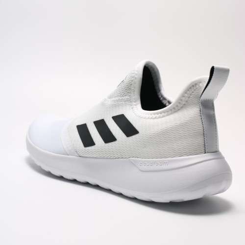 Original Men's adidas NEO Lite Racer SlipOn White/ Black F36665 Size UK 12 (SA 12)