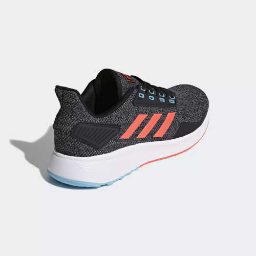 Original Mens adidas DURAMO 9 Carbon Black BB6919 Size UK 11 (SA 11)