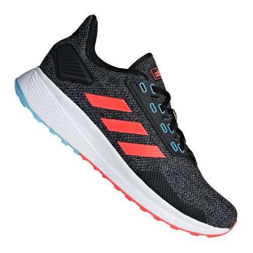 Original Mens adidas DURAMO 9 Carbon Black BB6919 Size UK 11 (SA 11)
