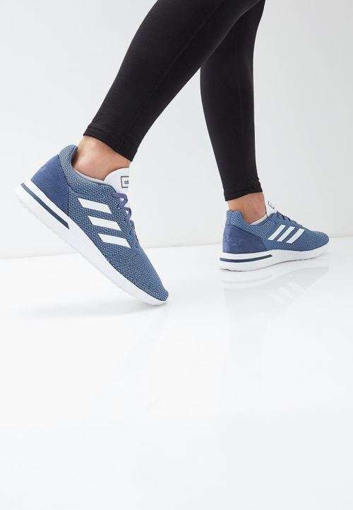 Original Mens adidas RUN 70S Knit Blue B96557 UK Size 12 (SA 12)