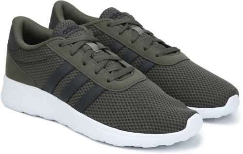 Original Men's adidas Men's Running Lite Racer Khaki F34604 Size UK 7 (SA 7)