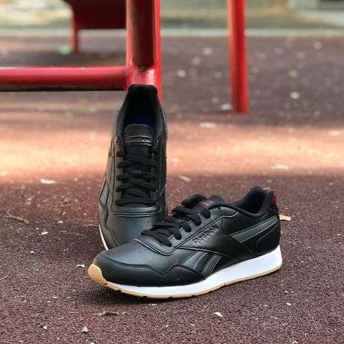 Original Reebok Men's Royal Glide Black DV6710 Size UK 8 (SA 8)