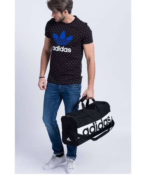 Original UNISEX adidas Linear Performance Duffel Bag Medium Black S99959 bobshop .za
