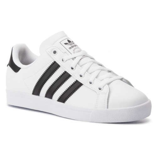 Original Women's adidas Coast Star J EE9698 Black/White Size UK 5 (SA 5)