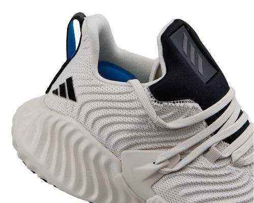 Original Mens adidas Alphabounce Instinct Raw White/ Core Black D96542 Size UK 10 (SA 10)