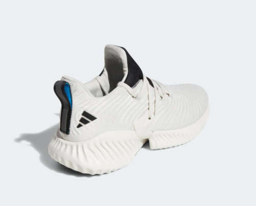 Original Mens adidas Alphabounce Instinct Raw White/ Core Black D96542 Size UK 10 (SA 10)