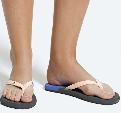 Original Womens adidas EEZAY Flip Flops Slide Sandals F35030 Size UK 4 (SA 4)