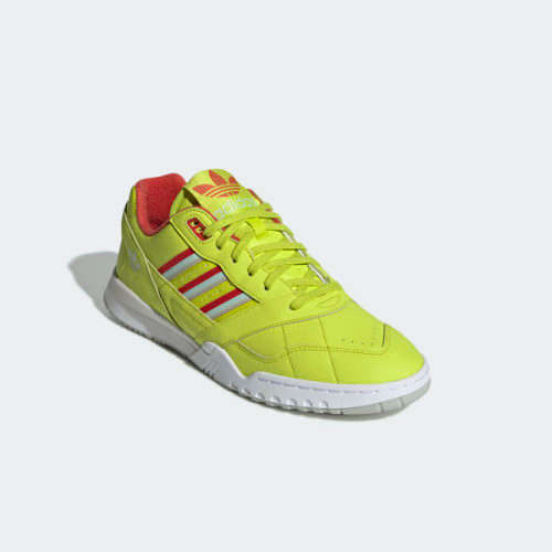 Original Mens adidas A.R Trainers Neon Yellow DB2736 UK 10 (SA 10)