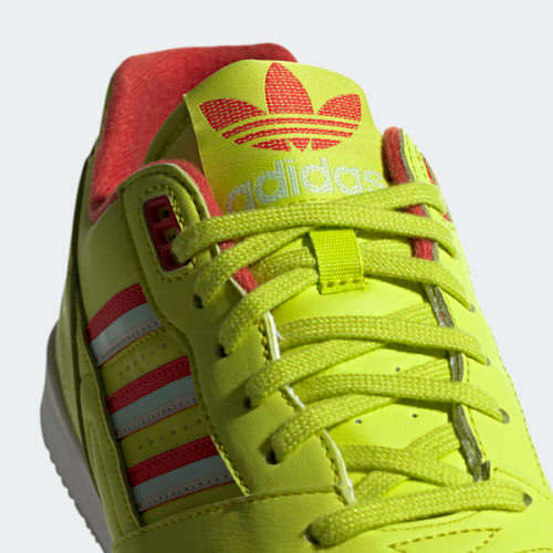 Original Mens adidas A.R Trainers Neon Yellow DB2736 UK 10 (SA 10)