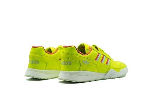 Original Mens adidas A.R Trainers Neon Yellow DB2736 UK 10 (SA 10)