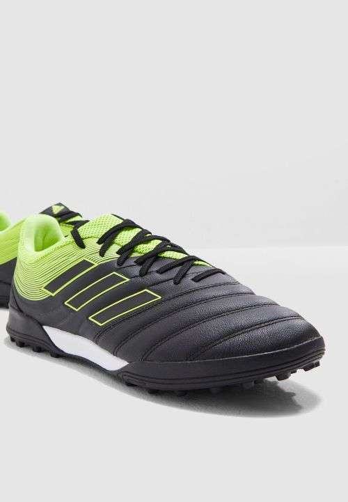 Original Mens adidas COPA 19.3 TF Black Neon Green BB8094 UK Size 9 SA 9