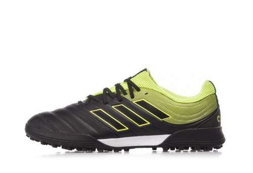 Original Mens adidas COPA 19.3 TF Black/Neon Green BB8094 UK Size 10 (SA 10)