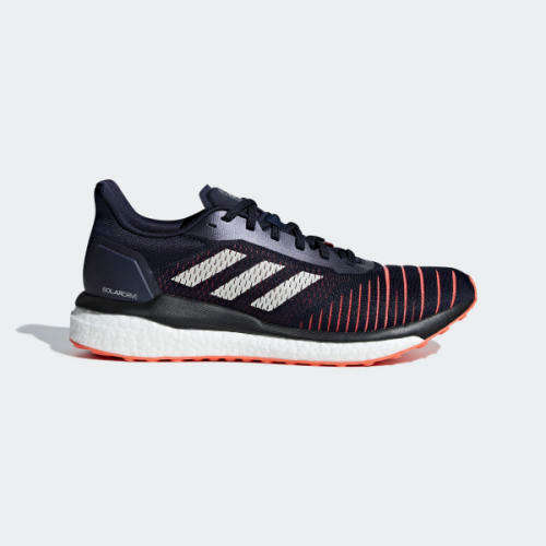 Original Mens adidas SOLAR DRIVE Legend Ink/ True Orange D97451 Size UK 9.5 (SA 9.5)