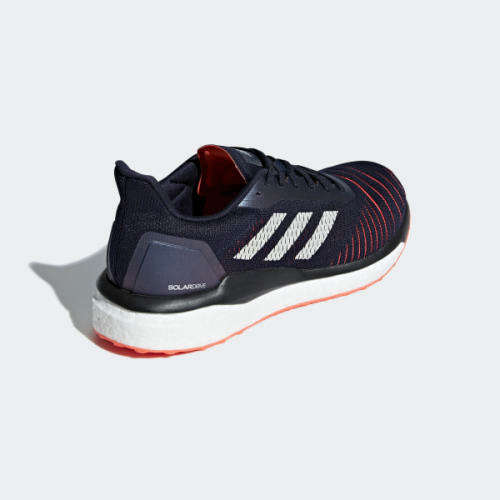 Original Mens adidas SOLAR DRIVE Legend Ink/ True Orange D97451 Size UK 9.5 (SA 9.5)