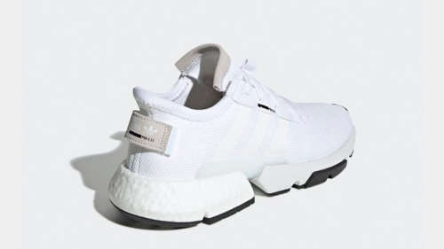 Original Mens adidas Pod-S-3.1 Boost White /Core Black B37367 UK 9 (SA 9)