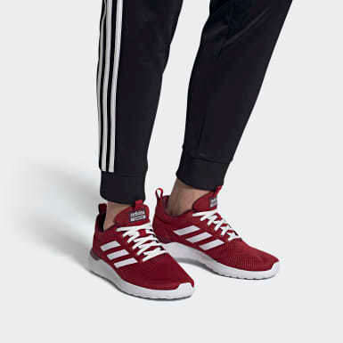 Original KIDS adidas UNISEX Forest Grove C Scarlet Red/ White B37746 Size UK 4 (SA 4)