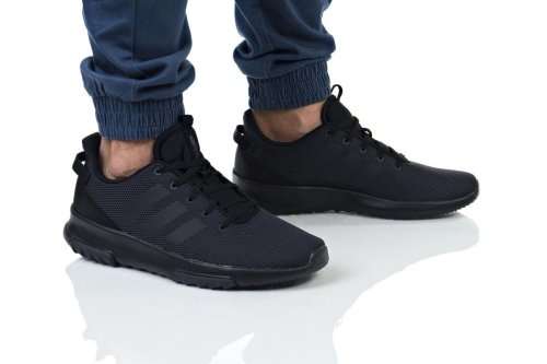 Original Men's adidas Cloud Foam Racer TR Black B43651 Size UK 9 (SA 9)