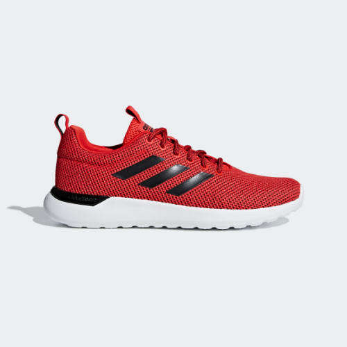 Original Men's adidas Lite Racer CLN  Active Red/ Carbon Black F34571 Size UK 8 (SA 8)