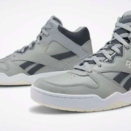 Original Reebok Men's Royal BB 4500 Hi 2 True Grey/ Chalk DV6694 UK 8 (SA 8)