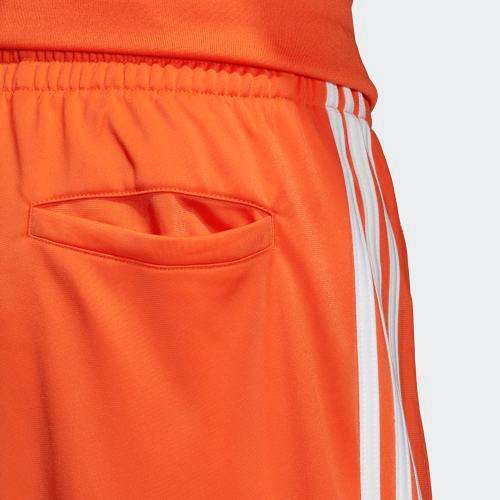 Original Men's adidas FIREBIRD TRACK PANTS Orange CL7844 Size Large