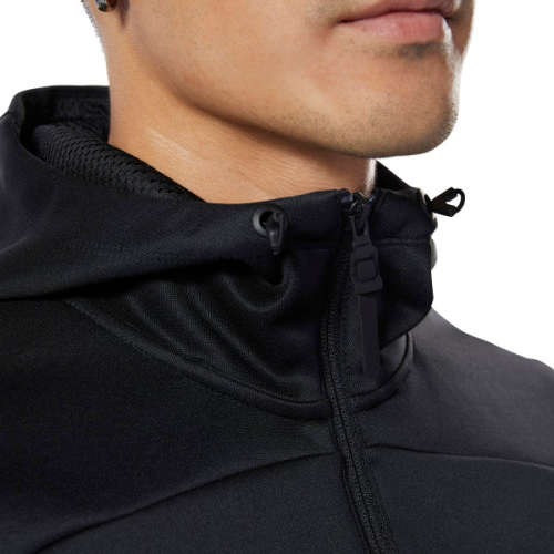 Original Men's Reebok One Series Spacer Full Zip Hoodie Black EC0978 Size Large