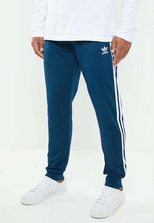 Original Men's adidas SST Track Pants Legend Marine CK7683 Size XL