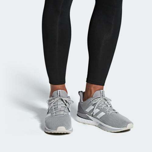 Original Mens adidas QUESTAR TND Grey Two/ Cloud White F34693 Size UK 9 (SA 9)