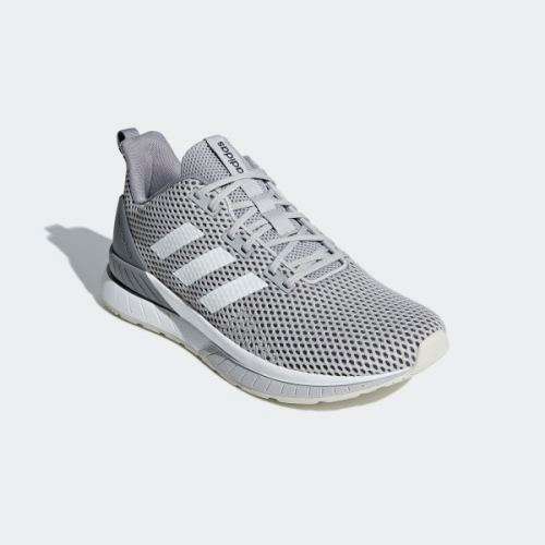Original Mens adidas QUESTAR TND Grey Two/ Cloud White F34693 Size UK 9 (SA 9)