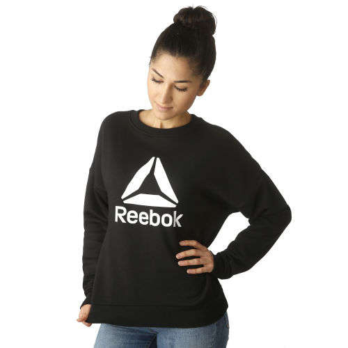 Original Womens Reebok Classics Workout Ready Big Logo Coverup DY8098 Size Medium