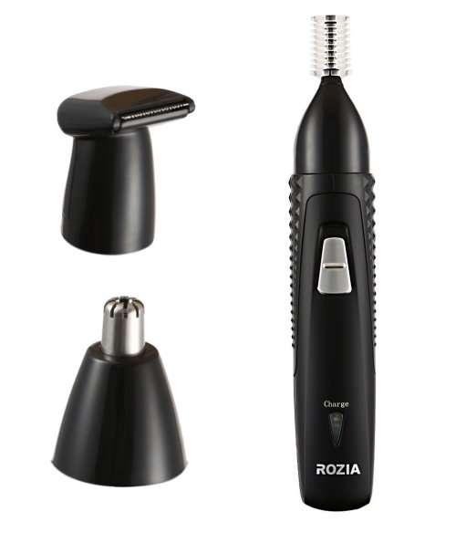 Rozia 3-in-1 Nose Facial Eyebrow Rechargeable Hair Trimmer