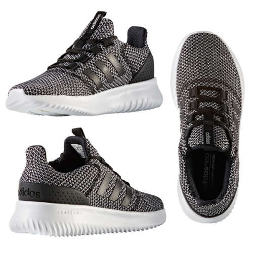 Original Women's adidas Cloudfoam Ultimate Grey BC0033 Size UK 7 (SA 7)