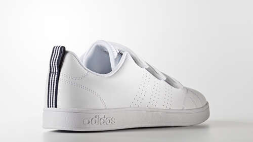 Original Men's adidas VS Advantage Clean Shoes All White AW5211 Size UK 8 (SA 8)
