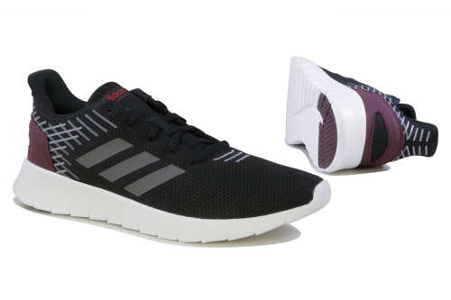 Original Men's adidas ASWEERUN Black EE8445 Size UK 11 (SA 11)