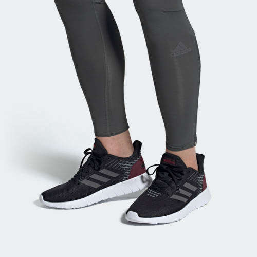 Original Men's adidas ASWEERUN Black EE8445 Size UK 11 (SA 11)