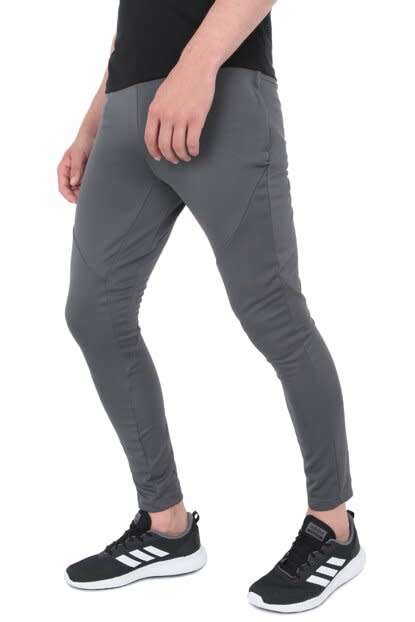 Original Men's adidas Climalite Workout Pants Grey DS9302 Size Large
