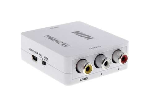 HDMI2AV Mini HDMI to AV Converter Full HD 1080P