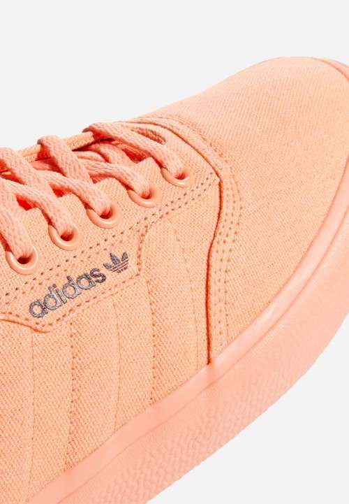 Original adidas UNISEX 3MC VULC Skate Boarding Chalk Coral DB3108 Size UK 9 (SA 9)