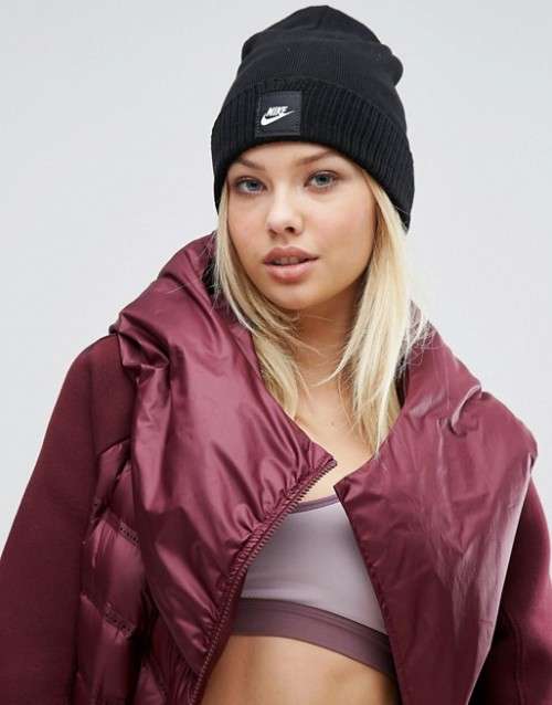 Nike UNISEX Futura Beanie Black One Size fits All CK6472 010