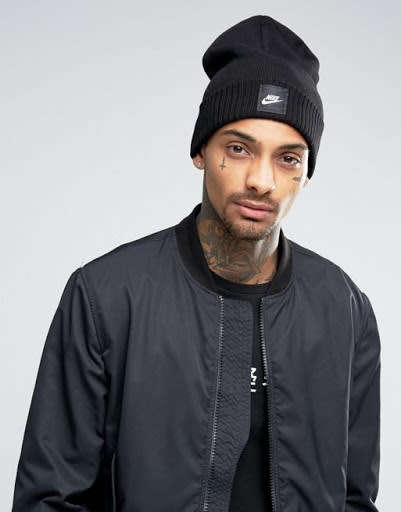 Nike UNISEX Futura Beanie Black One Size fits All CK6472 010