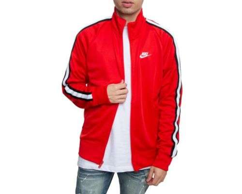 Original Mens NIKE SPORTSWEAR N98 JACKET ULTRA RED AR2244 657 Size Medium