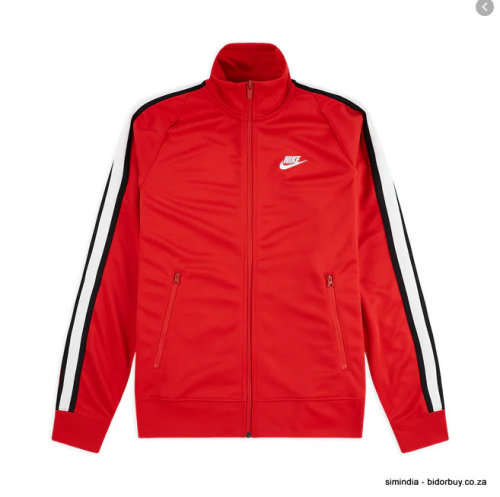Original Mens NIKE SPORTSWEAR N98 JACKET ULTRA RED AR2244 657 Size Medium
