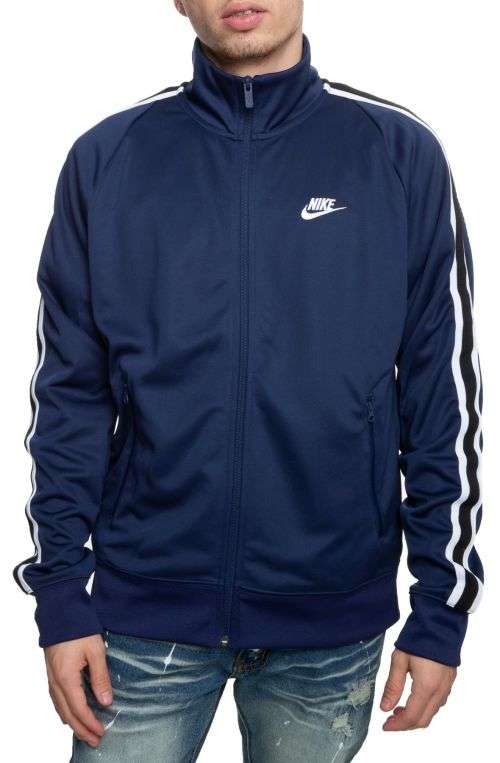 Original Mens NIKE SPORTSWEAR N98 JACKET NAVY AR2244 410 Size XL