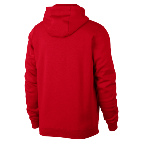 Red nike hoodie men cheap