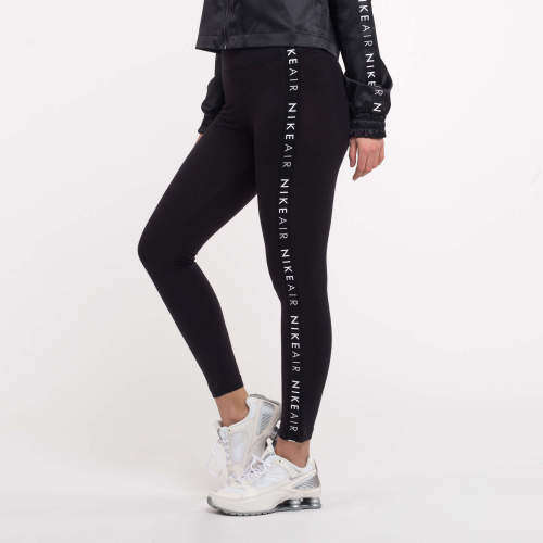 Original NIKE Womens Sportswear Nike Air Leggings Black BV4773 010 Size Medium